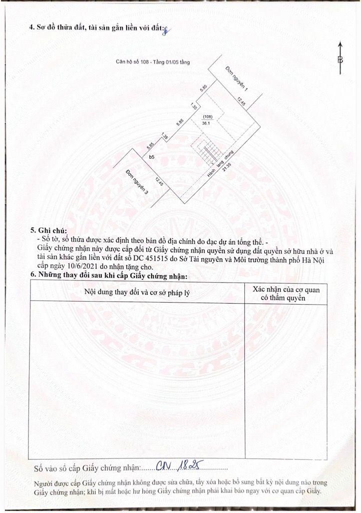 Bán nhà Hoàng Ngọc Phách - diện tích 36,1m2 1 tầng - Ô tô đỗ cửa - giá 7,4 tỷ