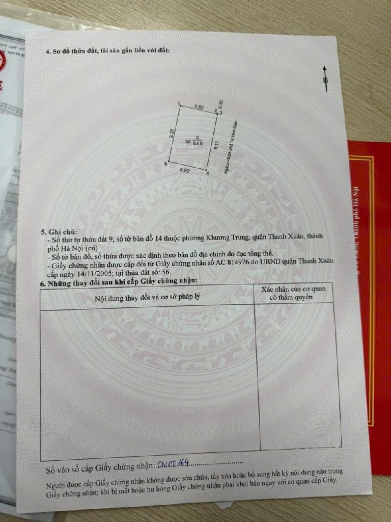 Bán nhà Tô Vĩnh Diện - diện tích 53.8m2 4 tầng - Lô góc - giá 19,3 tỷ