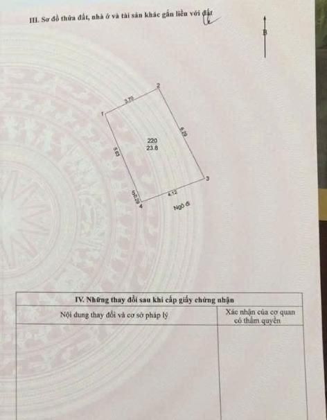 Bán nhà Hồng Mai - diện tích 24m2 6 tầng - 3 mặt thoáng - giá 6,5 tỷ