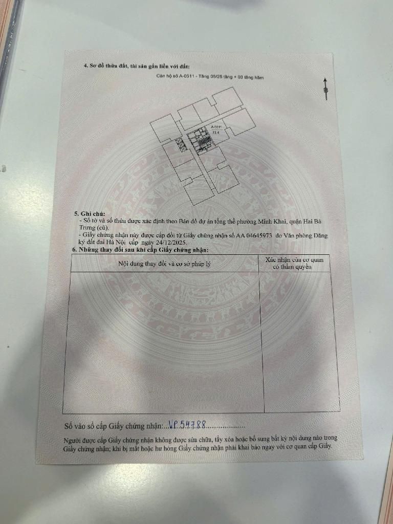 Bán nhà Minh Khai - diện tích 73.4m2 5 tầng - tiện ích đẳng cấp - giá 9,8 tỷ