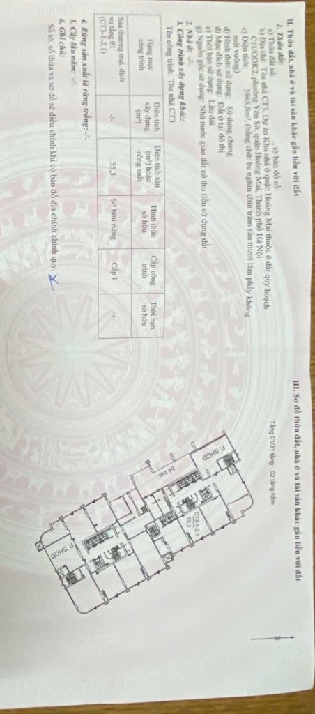 Bán nhà Tam Trinh - diện tích 116.3m2 1 tầng - Nhà đẹp hiếm có - giá 15,8 tỷ