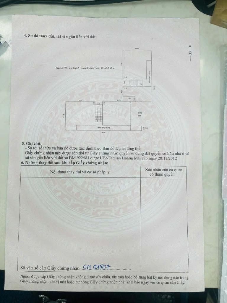 Bán nhà Lương Khánh Thiện - diện tích 90m2 5 tầng - Lô góc cực thoáng - giá 4,99 tỷ