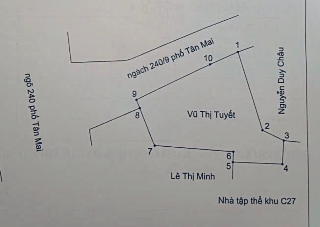 Bán nhà Tân Mai - diện tích 35m2 3 tầng - Lô góc, nhà đẹp vào ở luôn - giá 3,8 tỷ