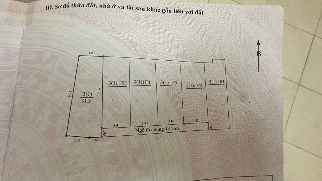 Bán nhà Thanh Lân - diện tích 31.3m2 4 tầng - gần ô tô - giá 7,1 tỷ