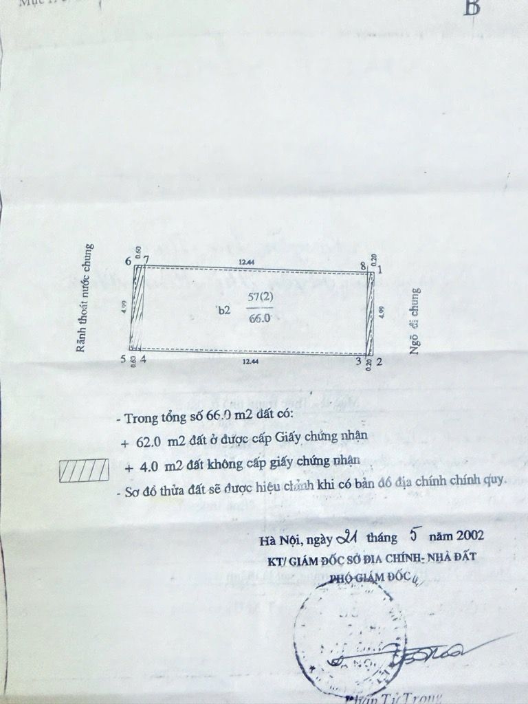 Bán nhà Vương Thừa Vũ - diện tích 66m2 3 tầng - ô tô tránh - giá 17 tỷ