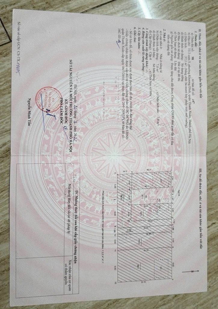 Bán nhà Vũ Tông Phan - diện tích 37m2 5 tầng - Ô tô tránh - giá 11,8 tỷ