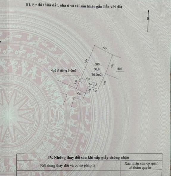 Bán nhà Vĩnh Hưng - diện tích 36,9m2 4 tầng - ô tô tránh - giá 7,4 tỷ