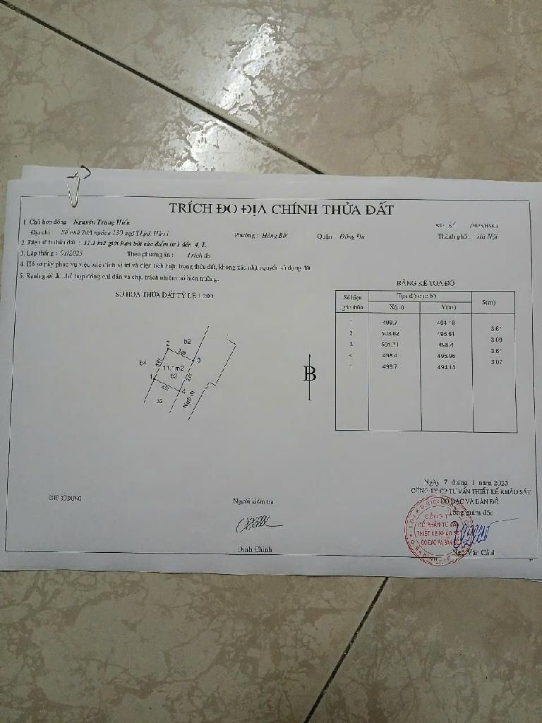 Bán nhà Thịnh Hào 1 - diện tích 15m2 3 tầng - Ô TÔ NHỎ QUA NHÀ - giá 2,25 tỷ