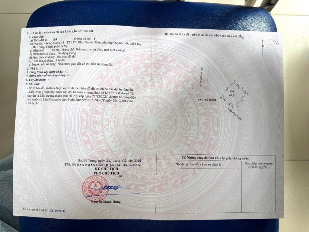 Bán nhà Thanh Nhàn - diện tích 50m2 7 tầng - Mặt ngõ ô tô tránh, kinh doanh tốt - giá 22 tỷ