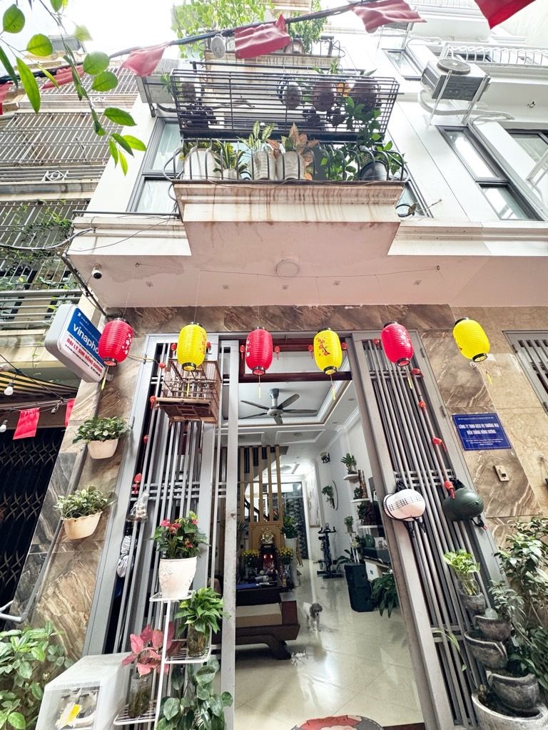 Bán nhà Hoàng Mai - diện tích 48,9m2 5 tầng - Nhà dân xây kiên cố, full nội thất - giá 1,1 tỷ