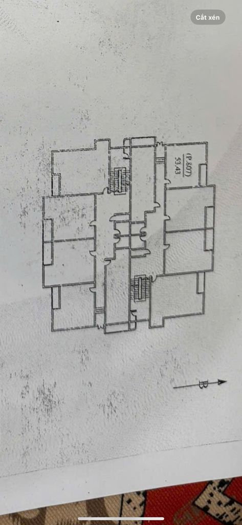 Bán nhà Khu đô thị Đền Lừ - diện tích 54m2 8 tầng - Lô góc thoáng sáng - giá 4,25 tỷ