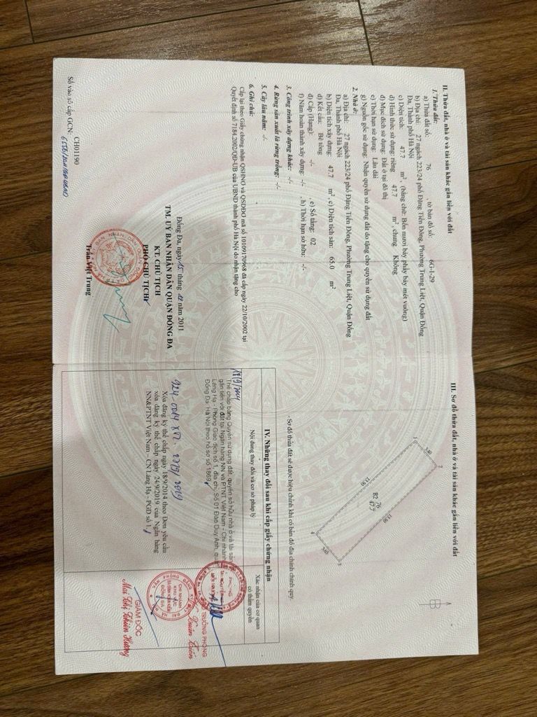 Bán nhà Đặng Tiến Đông - diện tích 48m2 7 tầng - Lô góc - giá 21,2 tỷ