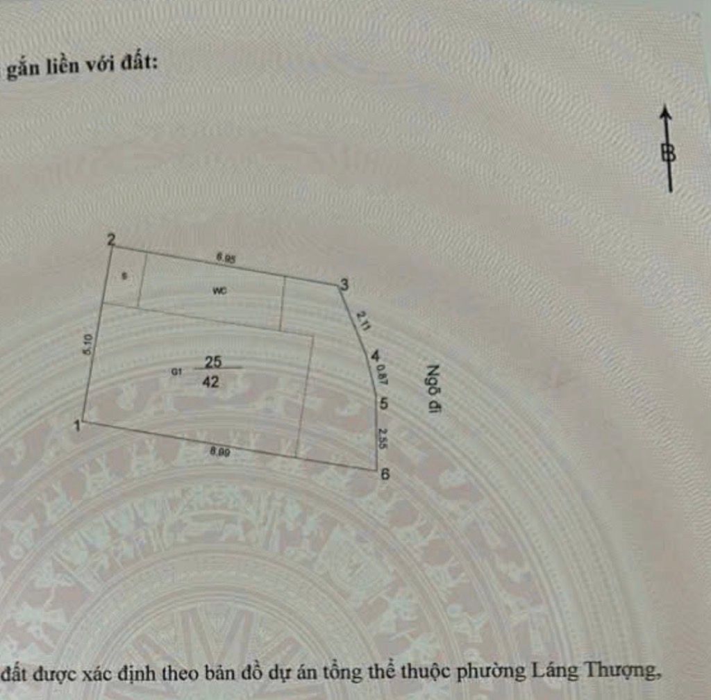 Bán nhà Láng - diện tích 42m2 6 tầng - thang máy, nội thất long lanh - giá 15,5 tỷ