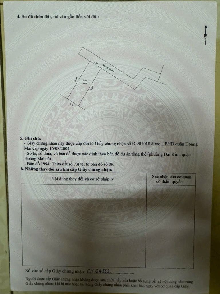Bán nhà Kim Giang - diện tích 36m2 4 tầng - Cực gần ô tô - giá 8,9 tỷ
