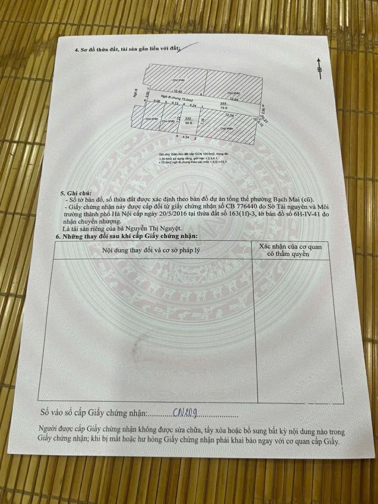Bán nhà Bạch Mai - diện tích 31m2 6 tầng - Ngõ siêu đẹp, vài chục mét ra mặt phố - giá 11,95 tỷ