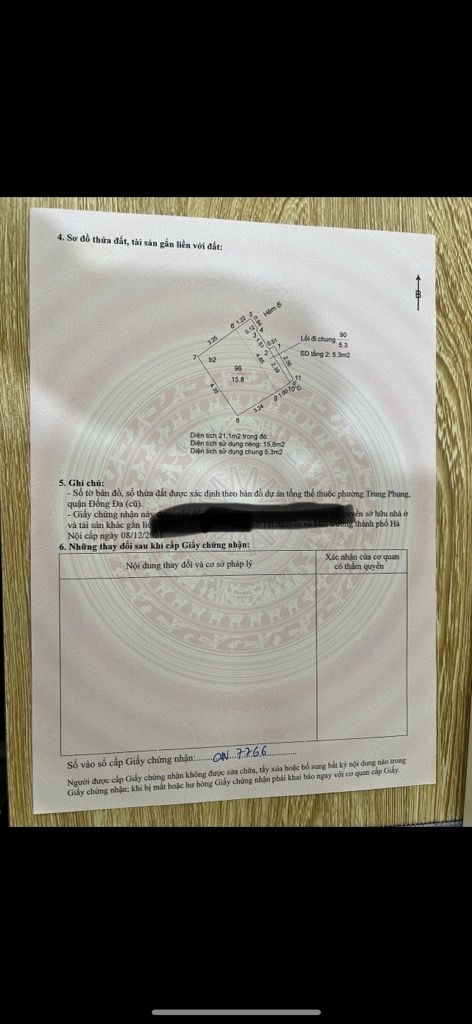 Bán nhà Chợ Khâm Thiên - diện tích 21.1m2 4 tầng - Nhà đẹp hiếm có - giá 4,75 tỷ