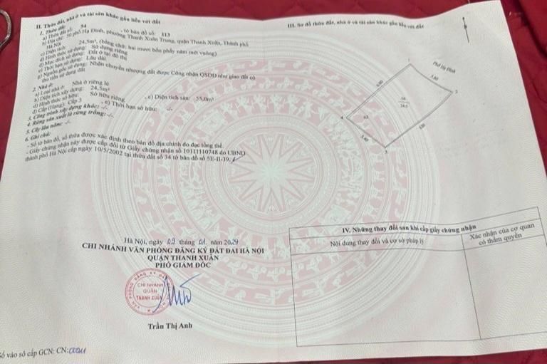 Bán nhà Hạ Đình - diện tích 69m2 4 tầng - Mặt phố kinh doanh sầm uất - giá 17,5 tỷ