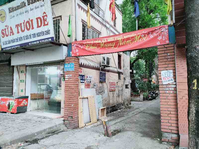 Bán nhà Lương Định Của - diện tích 53m2 4 tầng - Ngõ 31 vào là sân tập thể - giá 13 tỷ