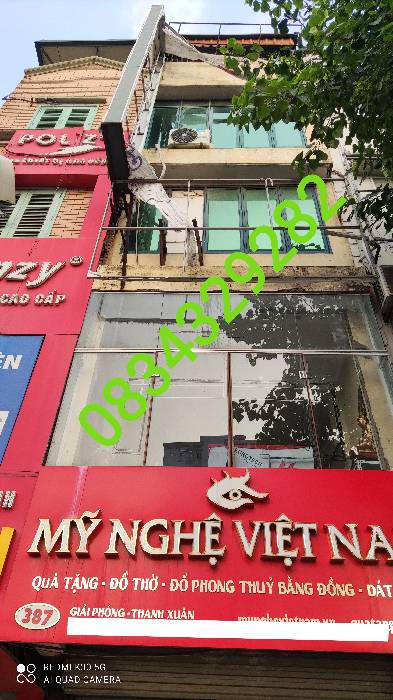 Bán nhà Giải Phóng - diện tích 35m2 5 tầng - Mặt phố vỉa hè - giá 10,5 tỷ