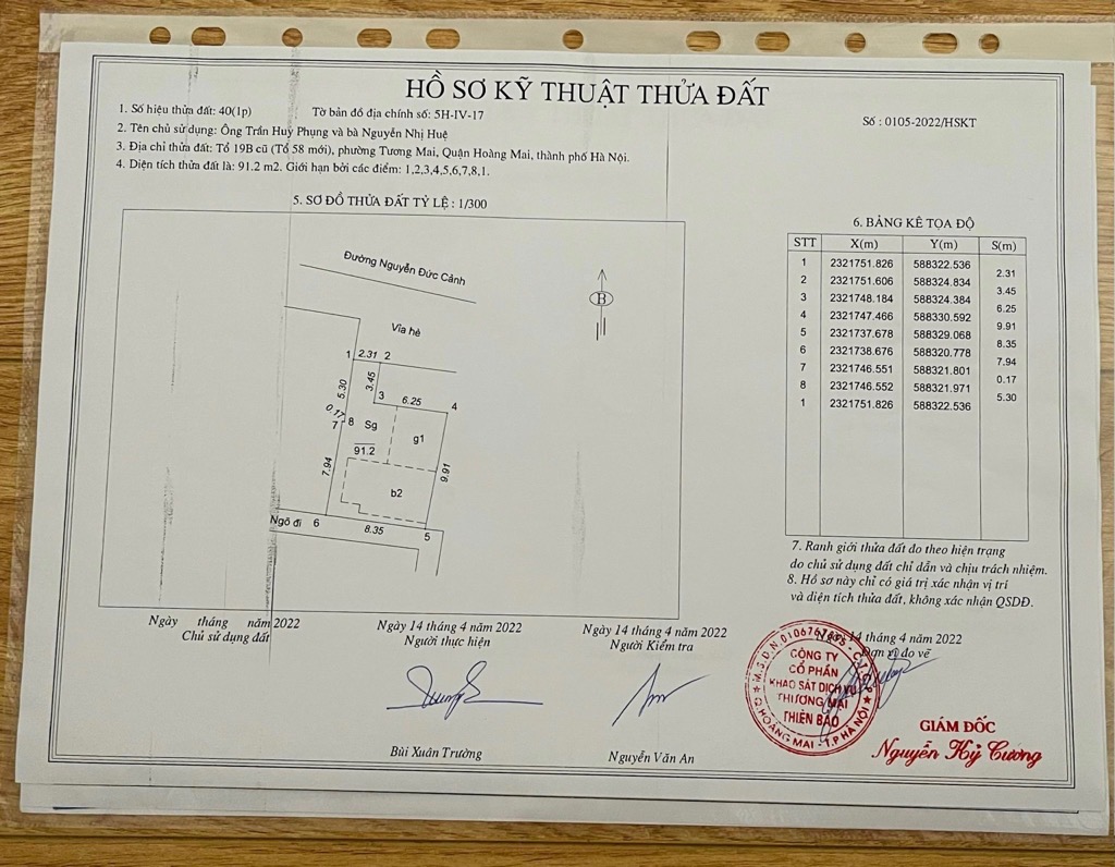 Bán nhà Nguyễn Đức Cảnh - diện tích 70m2 1 tầng - Nhà mặt phố - giá 18,6 tỷ