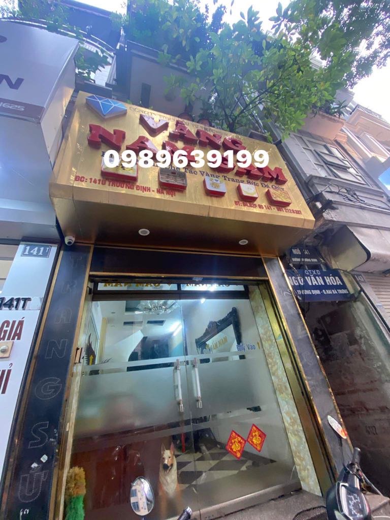 Bán nhà Trương Định - diện tích 36,3m2 4 tầng - MẶT PHỐ KINH DOANH SẦM UẤT - giá 14 tỷ