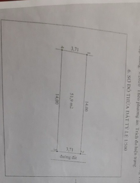 Bán nhà Khuyến Lương - diện tích 52m2 1 tầng - Ô TÔ TRÁNH - giá 1,65 tỷ