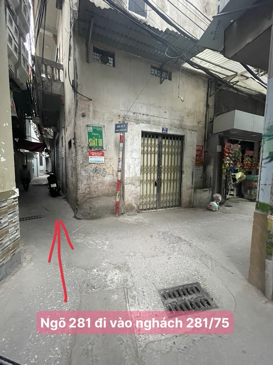 Bán nhà Trương Định - diện tích 112m2 1 tầng - Mảnh đất hiếm - giá 1,3 tỷ