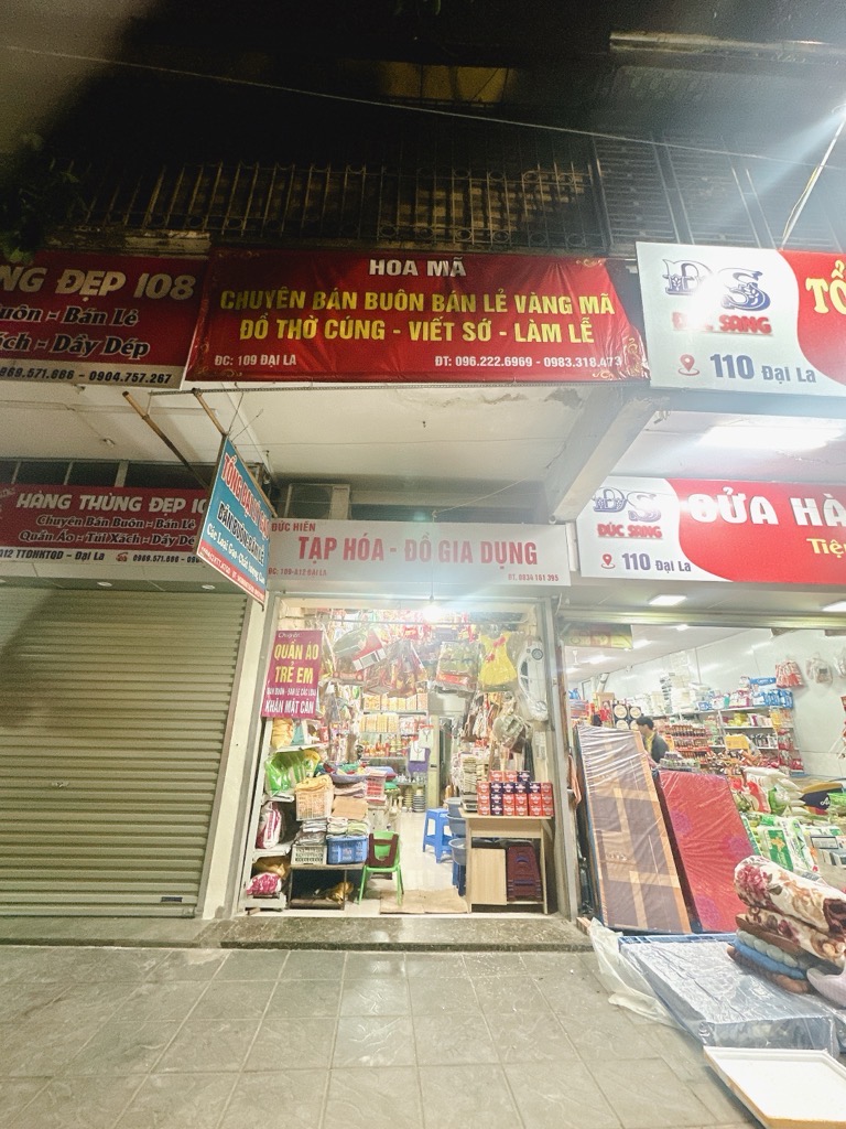 Bán nhà Đại La - diện tích 36m2 1 tầng - Mặt phố kinh doanh sầm uất - giá 9,3 tỷ