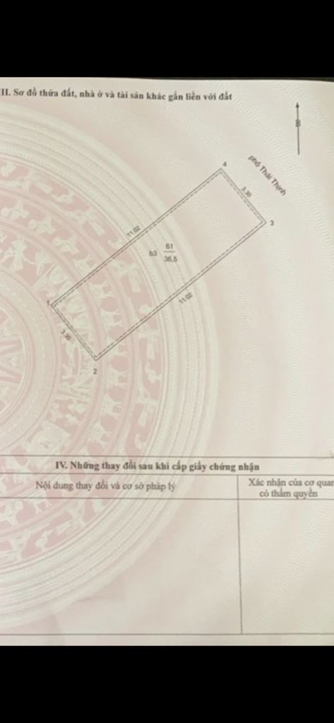 Bán nhà Thái Thịnh - diện tích 37m2 4 tầng - Mặt phố - giá 14,8 tỷ