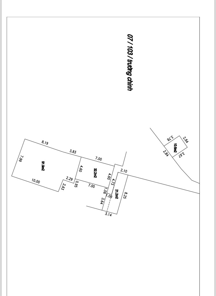 Bán nhà Trường Chinh - diện tích 156m2 1 tầng - Nhà mặt ngõ, 10m ra phố - giá 12,5 tỷ