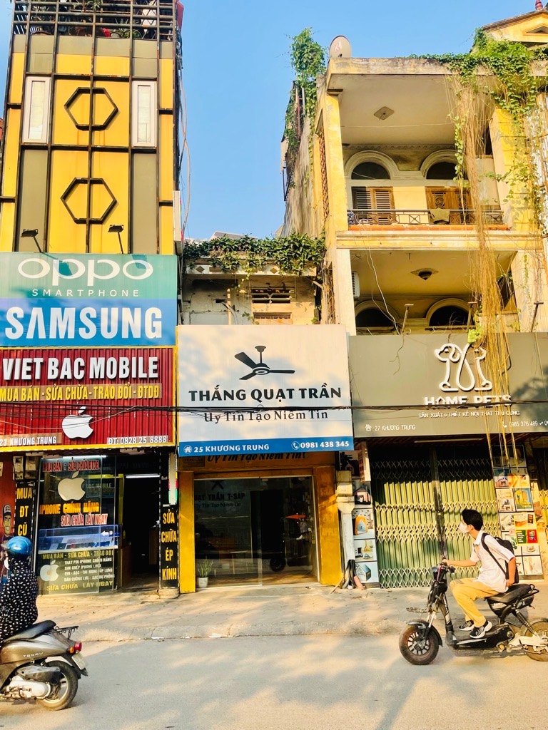 Bán nhà Khương Trung - diện tích 76m2 2 tầng - Mặt phố kinh doanh đa dạng - giá 23 tỷ