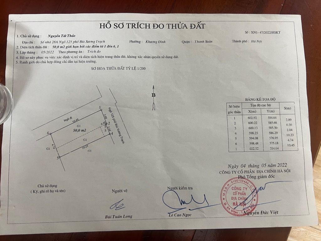 Bán nhà Bùi Xương Trạch - diện tích 50m2 1 tầng - Lô góc - ô tô đỗ cửa - giá 2,15 tỷ