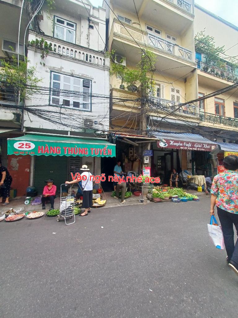 Bán nhà Ngô Sỹ Liên - diện tích 68m2 1 tầng - Nhà bán nằm tại ngõ Chợ Ngô Sỹ Liên, khu vực kinh doanh giao thương sầm uất - giá 8,2 tỷ