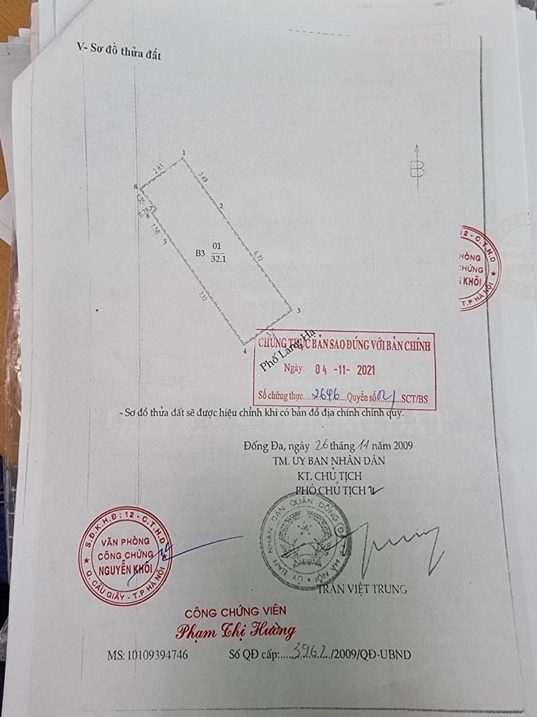 Bán nhà Láng Hạ - diện tích 32m2 3 tầng - Mặt phố kinh doanh - giá 10,5 tỷ