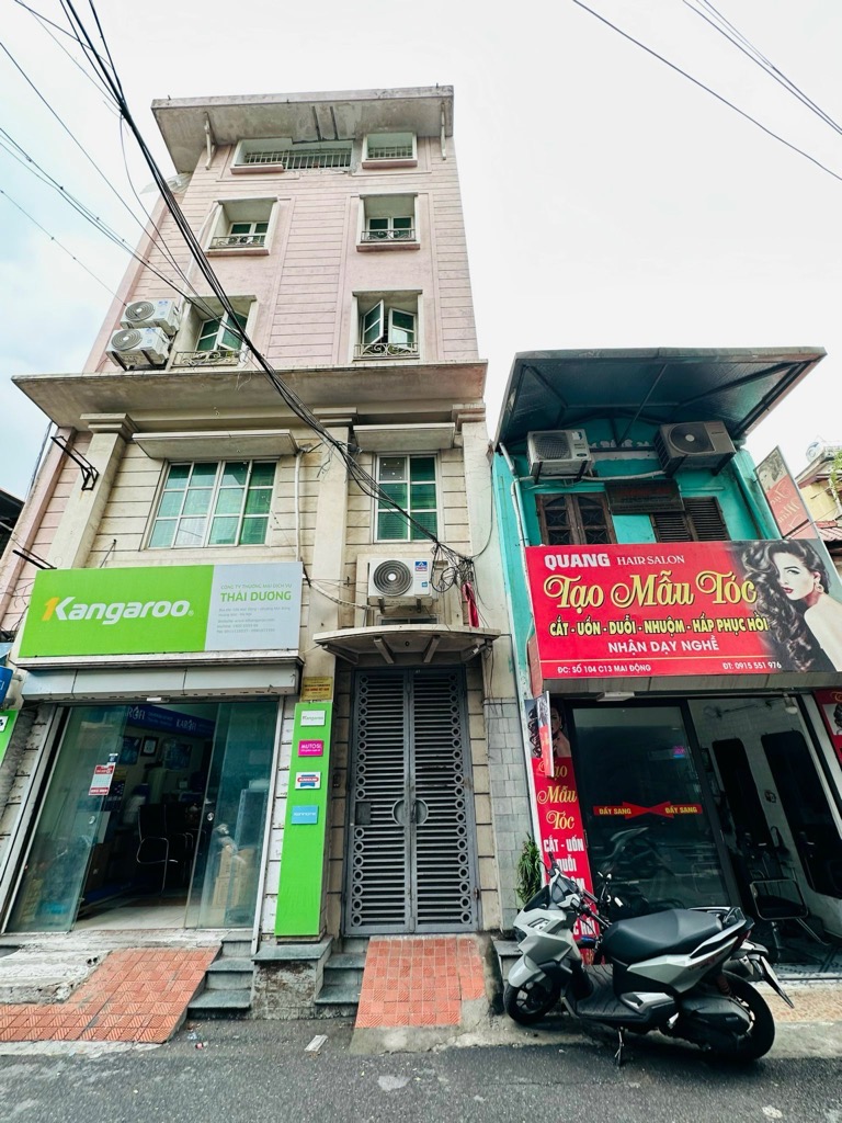 Bán nhà Mai Động - diện tích 107m2 5 tầng - Mặt phố, mặt tiền khủng - giá 18,5 tỷ