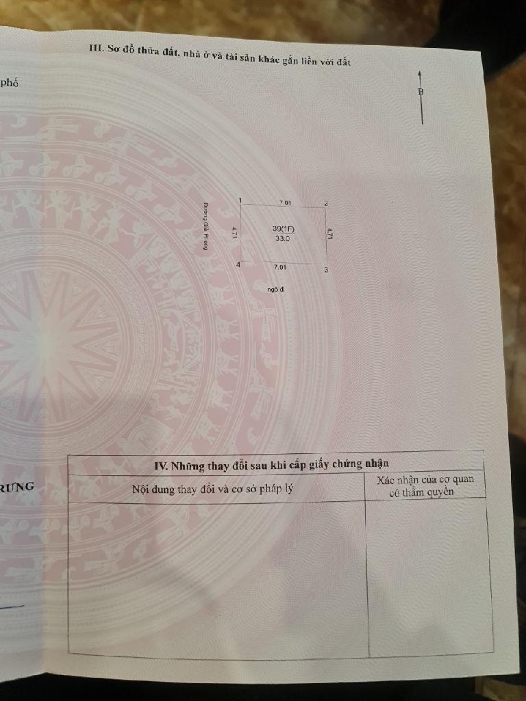 Bán nhà Giải Phóng - diện tích 33m2 3 tầng - Mặt phố kinh doanh sầm uất - giá 14 tỷ