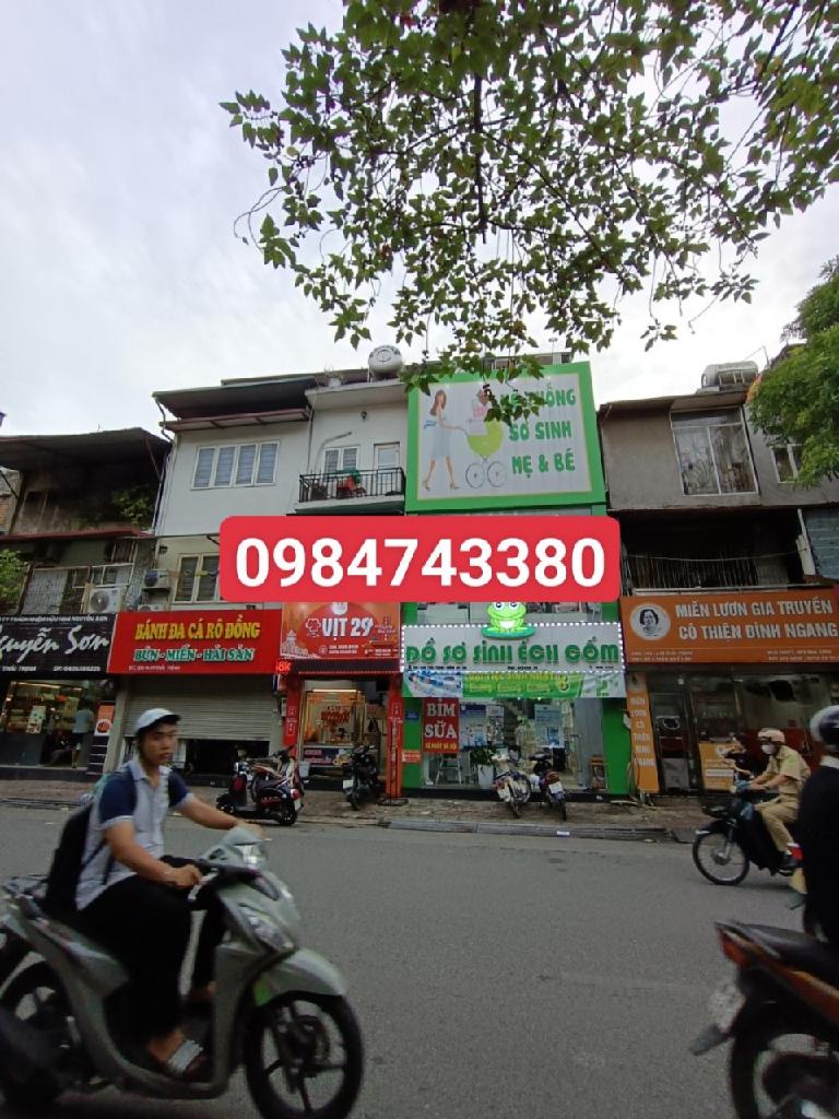 Bán nhà Thái Thịnh - diện tích 80m2 3 tầng - Nhà mặt phố kinh doanh cực đẹp - giá 24 tỷ