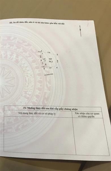 Bán nhà Minh Khai - diện tích 34,2m2 5 tầng - Lô góc - giá 23,5 tỷ