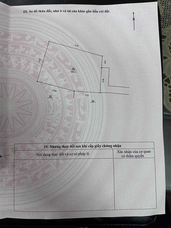 Bán nhà Thuý Lĩnh - diện tích 153m2 2 tầng - Lô đất siêu hiếm Hoàng Mai - giá 13,5 tỷ