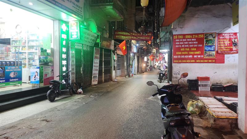 Bán nhà Ngõ Chợ Khâm Thiên - diện tích 32m2 1 tầng - Lô góc, 3 thoáng - giá 7,3 tỷ