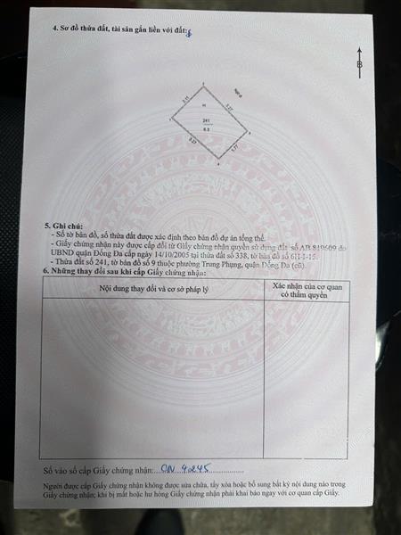 Bán nhà ngõ chợ Khâm Thiên - diện tích 6,3m2 4 tầng - Sổ đỏ riêng sẵn sàng giao dịch - giá 1,7 tỷ