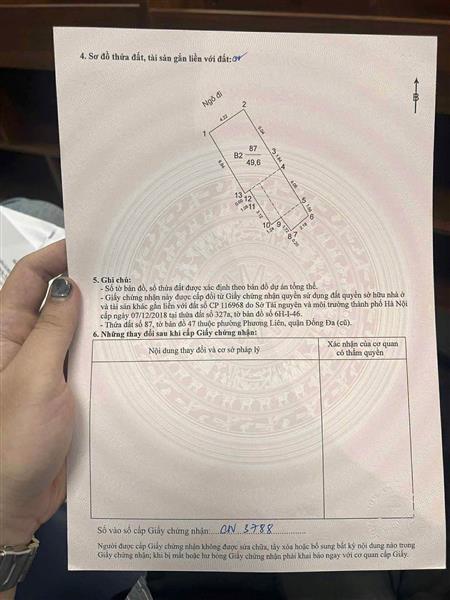 Bán nhà Lê Duẩn - diện tích 49,6m2 2 tầng - NHÀ CŨ - GẦN HỒ - NGÕ THÔNG 2 LỐI - giá 10 tỷ